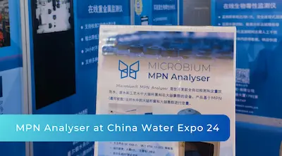 Microbium MPN Analyser predstavljen na China Water Expo 2024