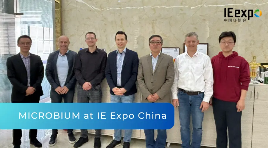 Microbium recently marked its debut at IE EXPO China 2024 in Shanghai, Asia's leading trade fair for environmental technology solutions, held in Shanghai. Our first exhibition in China was a success, offering us an incredible opportunity to showcase our innovative solutions, connect with partners, and explore the rich cultural and industrial landscape of the region.