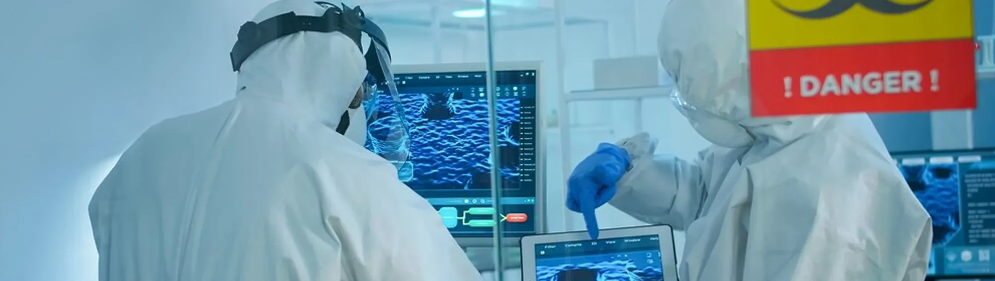 Contamination control hero image.