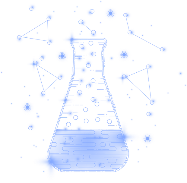 Lab bottle background